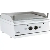 CombiSteel Gas-Lavasteingrill Tischmodell mit 2 Regler