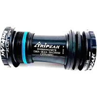 Tripeak Bsa Shimano Ceramic Threaded Lagerschalen Schwarz 68/73 mm Schwarz 68/73 mm