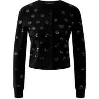 OUI Strickjacke in black | Gr.: 36