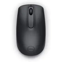 Dell WM118, Beidhändig, Optisch, RF Wireless, 1000 DPI, Schwarz