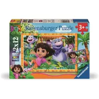 Ravensburger - Dora the Explorer 2x12p (12004198)