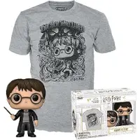 Funko POP! Harry Potter Kurzarm-t-shirt Grau XL Kinder Grau XL