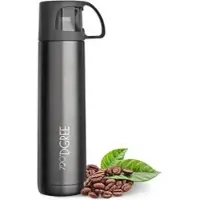 720°DGREE 720DGREE Thermosflasche Follow mit Trinkbecher, Isolierflasche, 0,7 l, Edelstahl, cool gray, grau