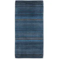 Pip studio Badetuch Geometric Print Dark Blue (70 x 140 cm)