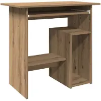 vidaXL Schreibtisch Artisan-Eiche 80x45x74 cm Holzwerkstoff