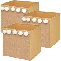 Wellhome Pompoms Aufbewahrungsbox 3 Einheiten