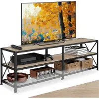 TecTake TV-Regal Indianapolis 161 x 41,5 x 50,5 cm
