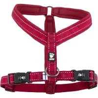 Hurtta Casual Y-Geschirr, Farbe::weinrot, Brustumfang::100cm