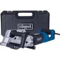 Scheppach Mauernutfräse MNF2250 - 2250W | Ø 125mm Diamanttrennscheibe | 8-40mm Nuten | 40mm Frästiefe | 4m Kabel