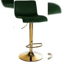 Proregal CHEFGASTRO Barhocker MAUI Samt G HxBxT 83x39x36cm Samt Grün Barstuhl