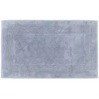 Cawö Badematte Uni Umkehrbar Nordic Blue-60 x 100 cm