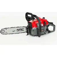 Nac Kettensäge mit 38 cm³ Hubraum, 35 cm Führungsschiene und Anti-Vibrations-Griff