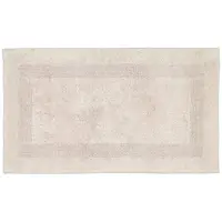 Cawö Badematte Uni Wendbar Travertin-60 x 100 cm