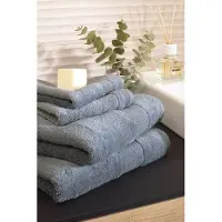 Cawö Duschtuch Noblesse2 Uni Nordic Blue