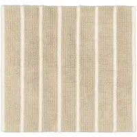 Cawö Badematte Home Balance Stripes Nature-60 x 60 cm