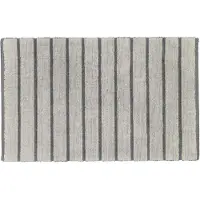 Cawö Badematte Home Balance Stripes Anthracite-60 x 100 cm
