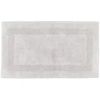 Cawö Badematte Uni Wendbar Platin-70 x 120 cm
