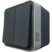 Hager 47403515, Grau, 10 Stück(e), 250 V