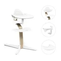 Stokke Nomi Bundle Hochstuhl inkl. Babyset und Tray, weiss