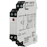 METZ CONNECT Koppelbaustein 2W KRA-M8/21-21 24DC (11061925)