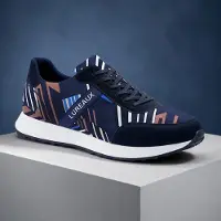 Lureaux Marine Mosaic Runner - - Schöne bunte Schuhe - Einzigartiger Druck - Herren