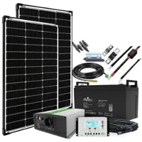 Offgridtec Autark M-Master 200W Solaranlage - 1000W AC Leistung 122Ah AGM Akku