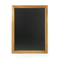 Hendi Wandtafel Schwarz Tafellack