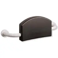 Hewi Rückenstütze SERIE 801 BS 150mm tief, Wandmontage stahlblau