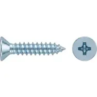 Industrial Quality Supplies Blechschraube ISO 7050 SEKO m.Spitze/Kreuzschlitz-PH 4,2 x 9,5 -C-H Stahl gehärtet galvanisch ver...