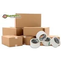 Aquagart 180 x Profi Klebeband Paketband extra stark Paketklebeband 50mm x 66m