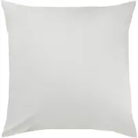 TRAUMSCHLAF Uni Mako-Satin Kissenbezüge 40x40 cm platin