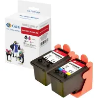 G&G 20635, Schwarz, Cyan, Magenta, Gelb, 25 ml, 15,99 ml, 1 Stück(e), 655 Seiten, Multipack