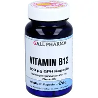 Hecht Pharma GmbH Geschäftsbereich Handelsware Vitamin B12 500 µg GPH Kapseln 30 St