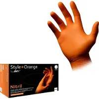 Ampri Style Orange 100 St Handschuhe