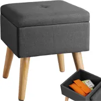 TecTake - 403976 Zitkruk Elva donkergrijs