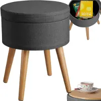 TecTake - 403970 Zitkruk Yara donkergrijs