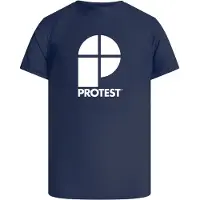 Protest Schwimmshirt Jungen PRTBERENTS JR Surf Kurzarm Night Skyblue-Größe 176