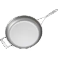 Demeyere Bratpfanne NanoTouch Edelstahl 5 Schichten 32 cm Induktion Silber