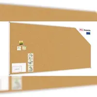 Allboards Pinnwand mit Alurahmen 250x120cm