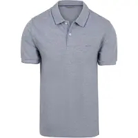 Gant 2Tone Piqué Poloshirt Blau