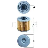 MAGNETI MARELLI Ölfilter OX 1093 für Kawasaki Kymco J