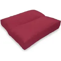 NYVI Loungekissen SunLounge Outdoor 40x40 cm Beere - Wasserabweisend, Schmutzabweisend, Bequem, für Stühle, Bänke, Boden
