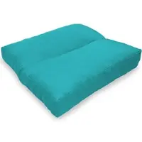 NYVI Loungekissen SunLounge Outdoor 40x40 cm Aqua - Wasserabweisend, Schmutzabweisend, Bequem, für Stühle, Bänke, Boden