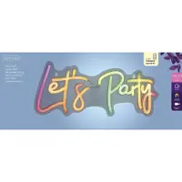 Lumineo Dekorative LED-Neonbeleuchtung „Fêtons“