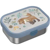 Mepal Campus Edelstahl Bento Brotdose mit Gabel Little Dutch - Little Dutch - Forest Friends - Vesperdose