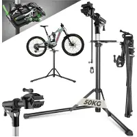 TecTake - Fahrradreparaturständer Jan - klappbarer/höhenverstellbarer Montageständer - geeignet für E-Bikes/Elektrofahrräder - 404919