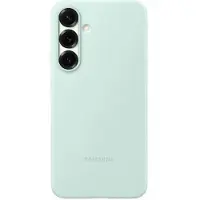 Samsung Original Galaxy S25 Plus Hülle - Silikon - Backcover/Soft Case - Mintgrün
