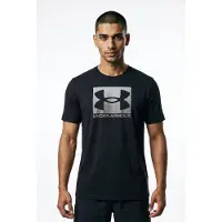 Under Armour T-Shirt "UA M BOXED SPORTS UPDATED SS" mit Rundhalsausschnitt, aus Baumwolle und Polyester, pflegeleicht