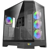 Darkflash - DQX90 Black - Computergehäuse