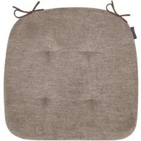 Magma Heimtex Magma Stuhlkissen Alfa 41x41x3,5 cm | braun - braun